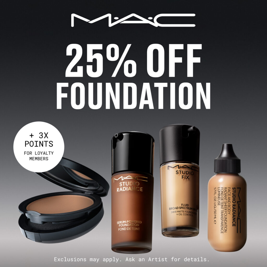25% off Foundation