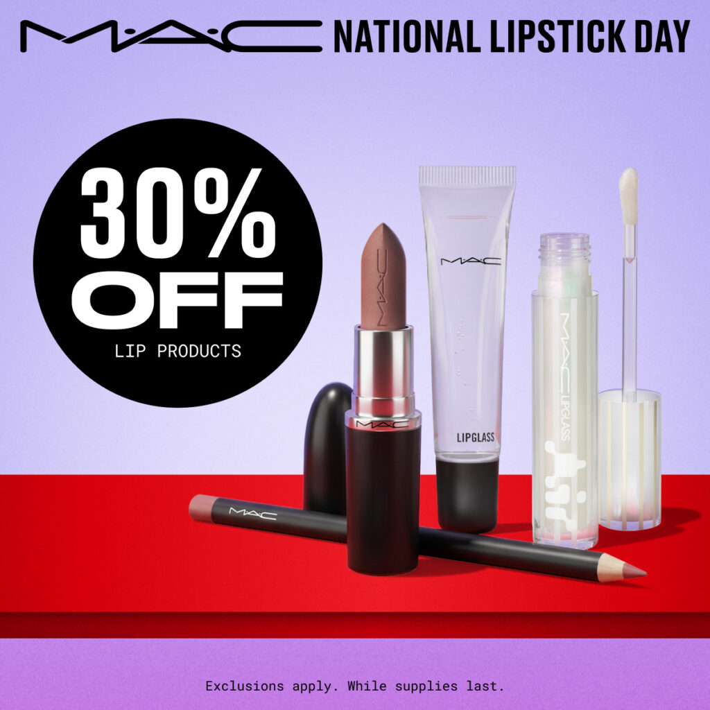 MAC National Lipstick Day!